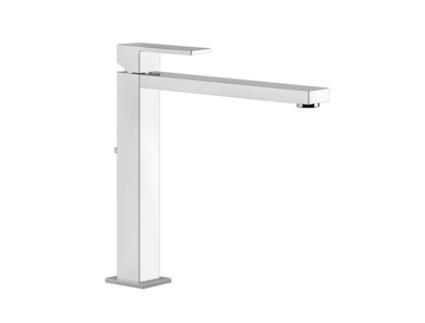 Misturador monocomando de lavatório Gessi Rettangolo versão superior, com 1 1/4 de resíduos, projeção de 213 mm, 11923