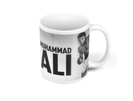 Caneca de Cerâmica Muhammad Ali Campeão de Boxe Foto em Preto e Branco FABULOUS BIJOUX