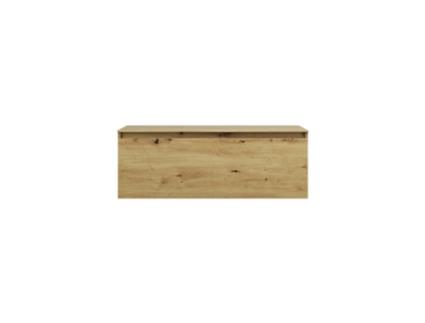 Armário Alto BURGBAD Lin20 com 2 Portas Dobradiça Da Porta Esquerda 400X345X1760Mm Hspc040L Cor: Decoração Urbana em Carvalho