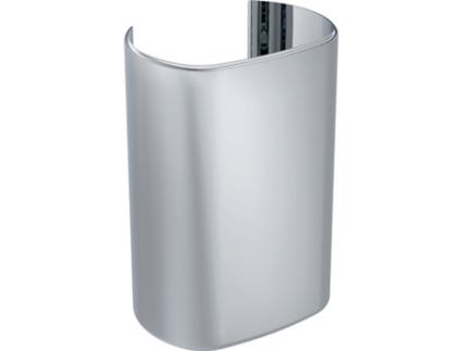 Tampa Decorativa GEBERIT One para Sifão de Lavatório 505.058. Cor: Cromado de Alto Brilho