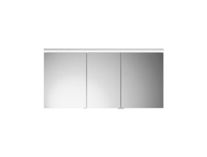 Armário Espelho BURGBAD Lin20 Iluminação Led 2 Portas 600X700X170Mm Spqk060 Cor: Decoração Urbana em Carvalho
