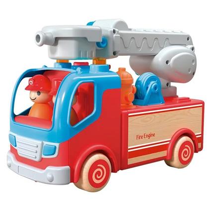 Camião de bombeiros com rodas de madeira Wb005-P INNOVATOYS