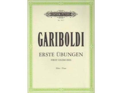 Livro 58 FIRST EXERCISES FOR FLUTE de GARIBOLDI (Alemão)