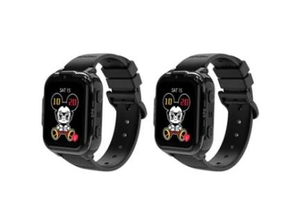 Smartwatch PETHUEL 4G Gps Chamada de Vídeo Alerta Sos Função de Alarme de Área Monitoramento Do Histórico de Deslocamento Dh20 Preto 2Pcs