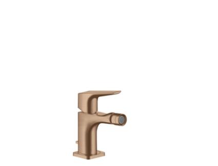 HANSGROHE - HANSGROHE Axor Citterio e Misturadora Monocomando para Bidé com Manípulo de Alavanca e Válvula de Descarga Cor: Ouro Vermelho Escovado HANSGROHE Axor Citterio e Misturadora Monocomando para Bidé com Manípulo de Alavanca e Válvula de Descarga Cor: Ouro Vermelho Escovado