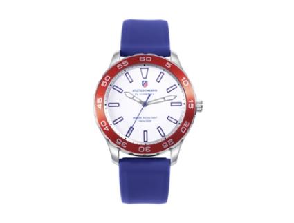 Relógio Atlético de Madrid 41155-06 Homem Aço 44 mm Bracelete de Silicone Vermelha VICEROY