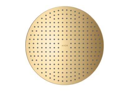 HANSGROHE Axor Showersolutions Chuveiro Suspenso 300 1Jet Montagem na Superfície Do Teto Cor: Óptica de Ouro Escovado