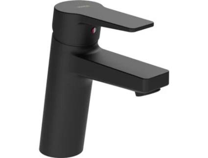 HANSA Hansatwist Waschtisch-Einhand-Einlochbatterie Ausladung 123 Mm Ohne Ablaufgarnitur Anschluss Über Flexible Druckschläuche Verchromt Cor: