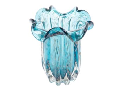 Vaso de Luxo Blue Flower HOUSE ART
