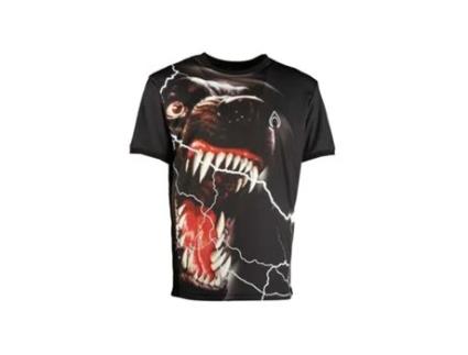 T-Shirt de Homem NYTROSTAR Poliéster Preto (L)