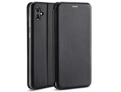 Capa para Samsung Galaxy A04 BELINE Pele Sintética Magnética Preto