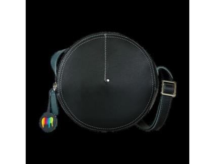 Bolsa Unissexo MYWALIT Redonda Preto (X 6 cm)