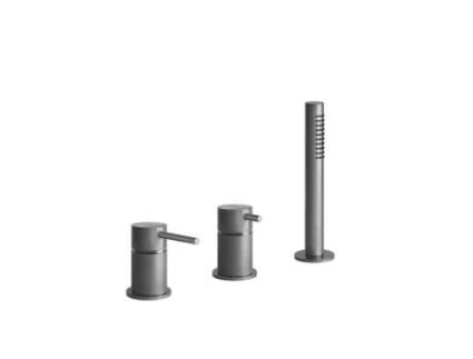 GESSI 316 Misturador de Três Furos com Cartucho Desviador de 2 Vias para Bica de Banho Separada 54043