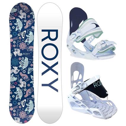 Roxy Snowboards Snowboard Júnior Poppy Package Med