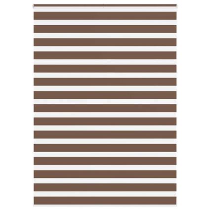 vidaXL Cortina de zebra 155x230 cm largura do tecido 150,9cm poliéster