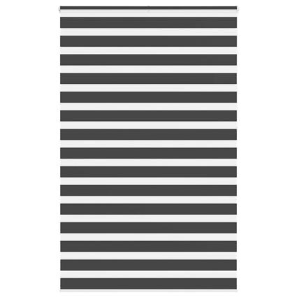 vidaXL Cortina de zebra 140x230 cm largura do tecido 135,9cm poliéster