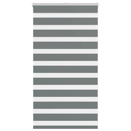 vidaXL Cortina de zebra 70x100 cm largura do tecido 65,9 cm poliéster