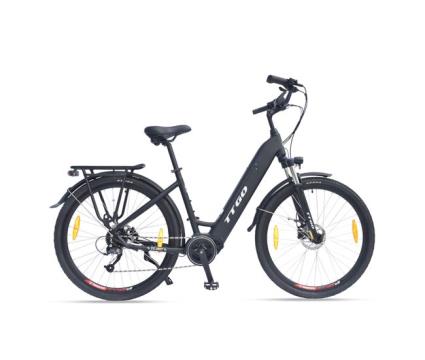 Bicicleta elétrica ttgo lk-zz-28st - motor 250w bateria 36v20ah