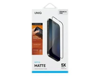 Película de Ecrã Avec Applicateur para iPhone 16 Pro UNIQ Vidro Temperado
