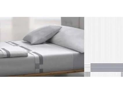 Conjunto de Lençóis TOLRÁ Tk022 100% Algodão Cinzento 180 cm
