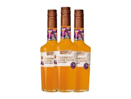 Licores DE KUYPER Passionfruit Martini Pornstar Cocktail Garrafa Medium (0.5 L - 3 Unidades)