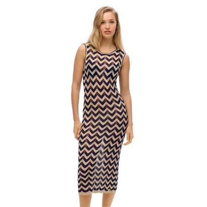 Superdry Vestido Zig Zag