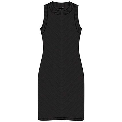 Superdry Vestido Curto Chevron Crochet