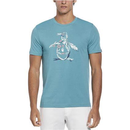 Original Penguin Camiseta De Manga Curta Hd Floral Pete Graphic