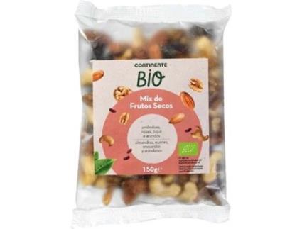Mix Amêndoas, Noz, Caju E Arandos Biológico CONTINENTE BIO 150 gr