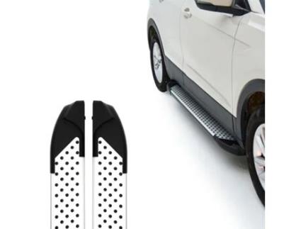 TURTLE Degrau Lateral Sapphire V1 Mercedes-Benz V-Class W447 2015 2016 2017 2018 2019 2020 2021 2022 2023 2024 Exlwb Prateado