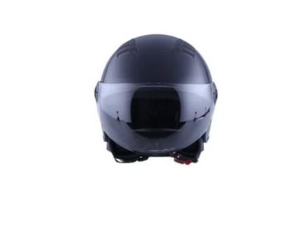 Capacete Jet B2C BY BLD Motociclismo 230E Ece 22.06 Preto Brilho M