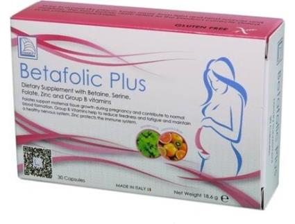 Suplemento Alimentar LOGIDEX Betafolic Plus (30 cápsulas)