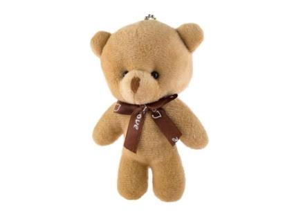 Porta-Chaves de Homem SUNGPUNET Urso Pingente Porta Animados Brinquedo Pelúcia Adorável Multicor