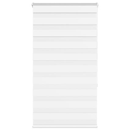 vidaXL Cortina de zebra 70x150 cm largura do tecido 65,9 cm poliéster