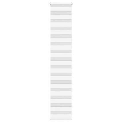 vidaXL Cortina de zebra 40x200 cm largura do tecido 35,9 cm poliéster