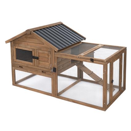 Gaiola para coelhos TIAKI - C 159,5 x L 80,4 x A 91,4 cm