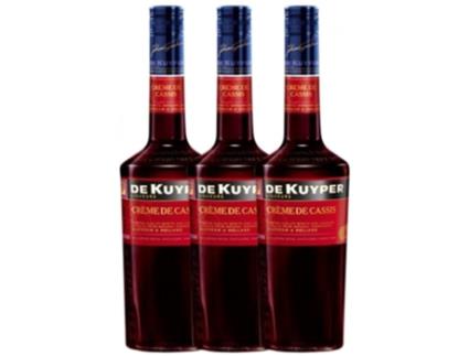 Licores De Kuyper Crème de Cassis 70 cl (Caixa de 3 unidades)