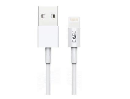 Cabo Dados Usb Lightning DAEL Branco
