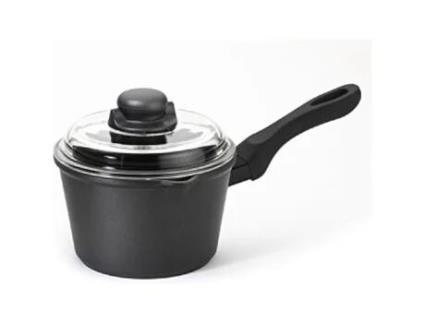 Panela RISOLI Casseruola 1 Manico C/Ca Aço Inoxidável Adequado para Indução 16 Cm