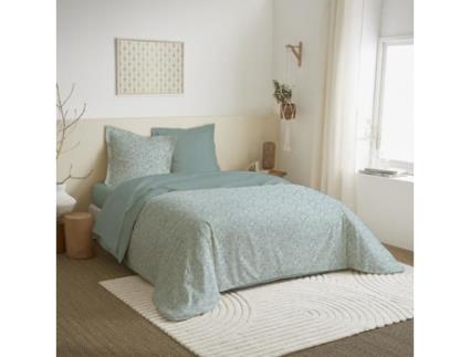 Conjunto de Lençol COTON PUR Cama Largura Geleira Algodão Multicor - 4pcs (200 cm)