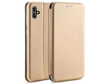 Capa para Samsung Galaxy A23 5G BELINE Pele Sintética Magnética Dourado