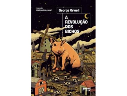 Livro A Revolução Dos Bichos de George Orwell (Português)
