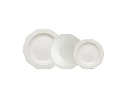 Louça QUEEN´S BY CHURCHILL Artic White (Branco - Cerâmica - 12 Peças)