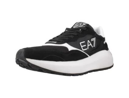 Sapatos de Homem EMPORIO ARMANI Wader Tecido Preto (43.5)