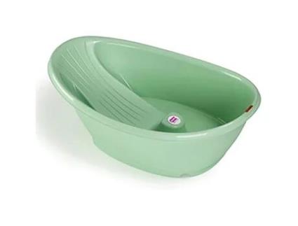 OKBABY Bella a Banheira Aconchegante para Dar Banho em Recém-Nascidos de 0 a 12 Meses Verde