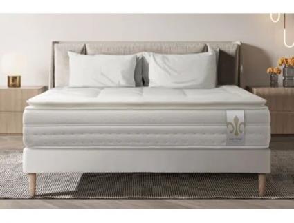 Colchão Base Vingt Huit LITIER_DELUXE_TRADITION Espuma com memória Branco (160x200cm)