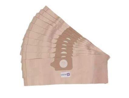Saco de Aspirador Compatível com Viper Eco 15 Va66021P10 Bolsa com 10 Sacos de Papel DISTRI