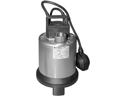 Bomba de Água Suja Submersível LOWARA Doc7Vx/A Vortex Hp 0 75 / 0 55 Kw 1X 220V com Interruptor Flutuante