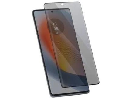 Vidro Temperado para Motorola Edge 50 Fusion Anti-Espionagem Dureza 9H Preto IMAK