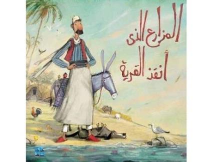 Livro Farmer Who Saved the Village de Shaikha Al Zeyara (Árabe)